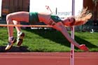 Amy McTeggart (Boyne AC) in the heptathlon high jump during the Hexham Decathlon and Heptathlon.